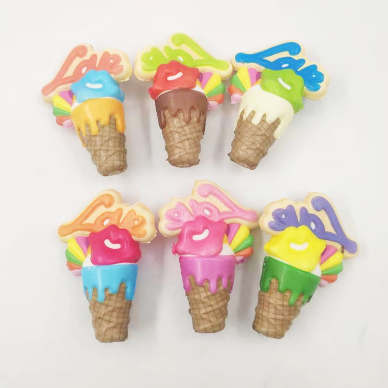 2 in 1 Ice Cream Ball Pen and Squeeze Toy 6