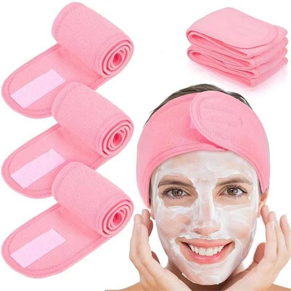 Adjustable Spa Facial Headband For Face Washing 5