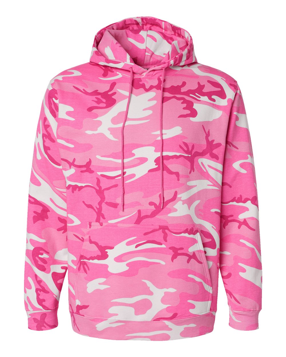 Unisex Camo Fleece Hoodie Sweatshirt - 3969 25