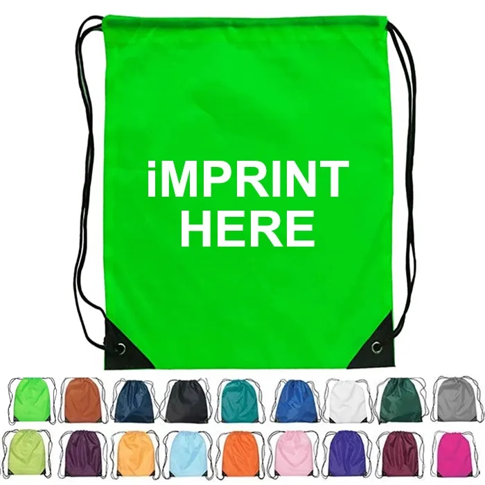 Drawstring Backpacks with Reinforced Corners 2