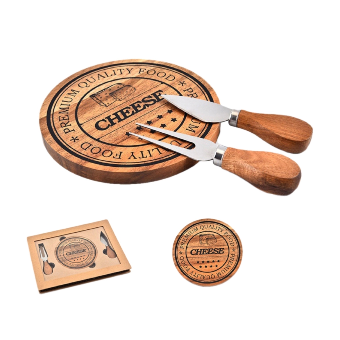 Cheese Board and Knife Set 1