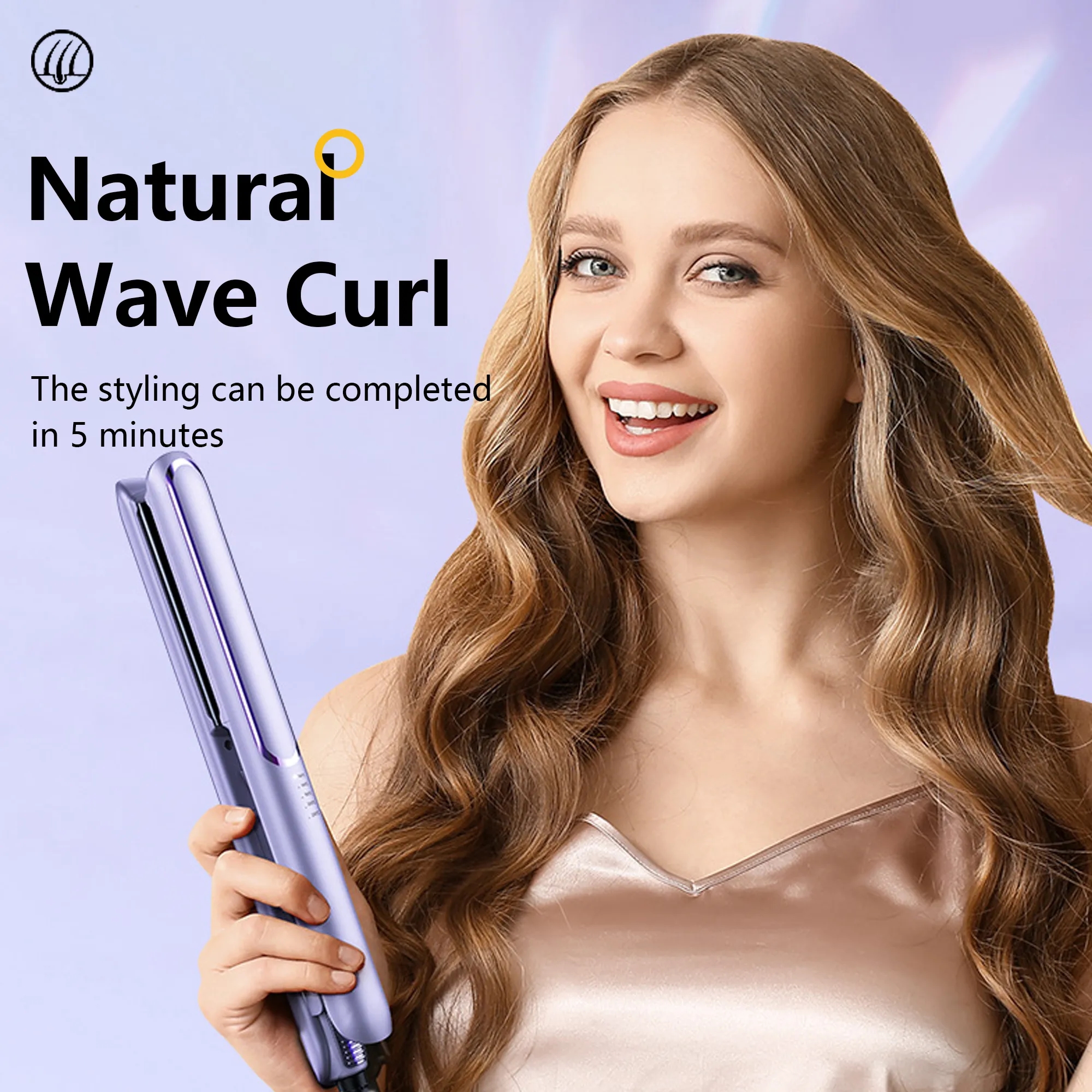 Adjustable Temperature Hair Curler 5