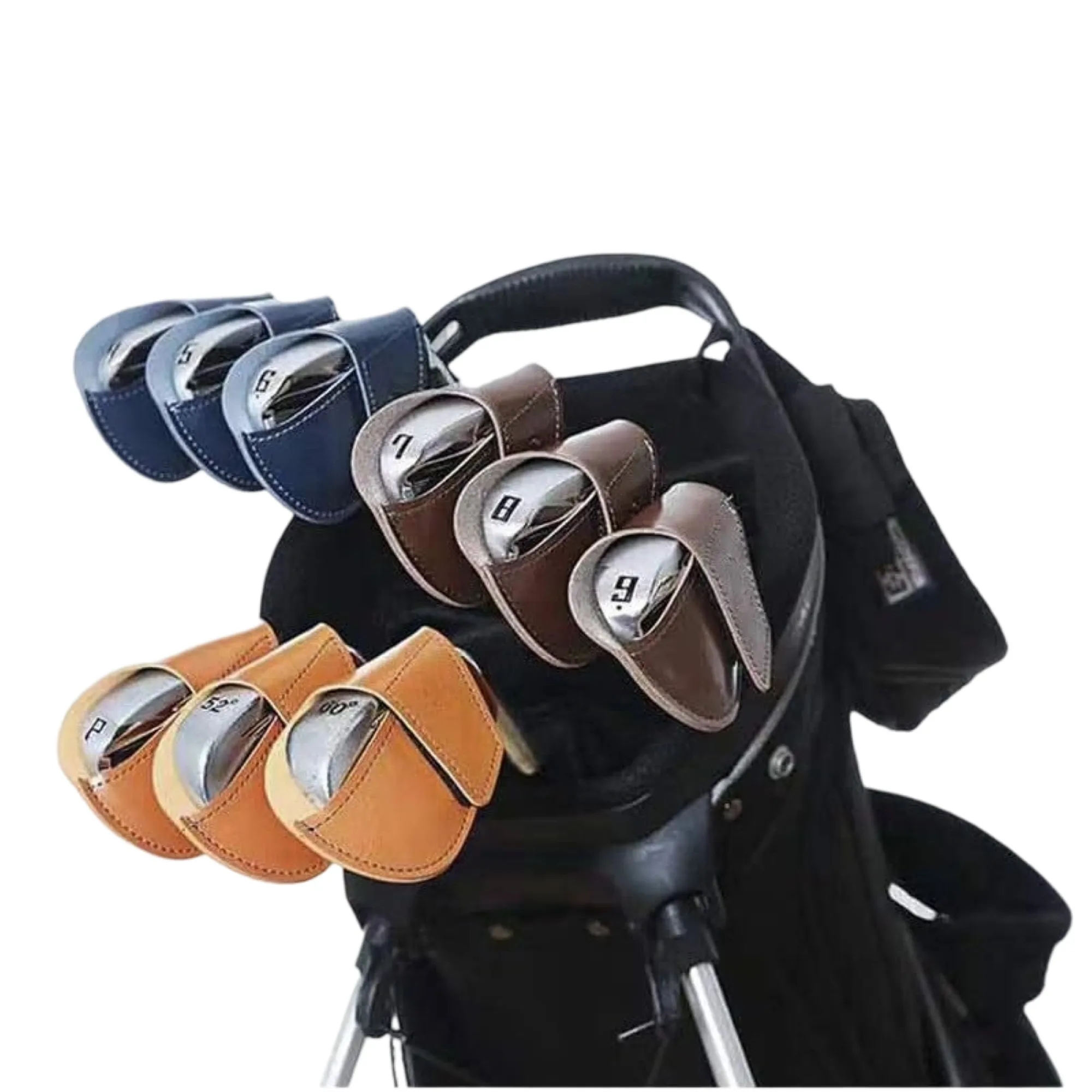 PU Leather Golf Club Head Protector 5