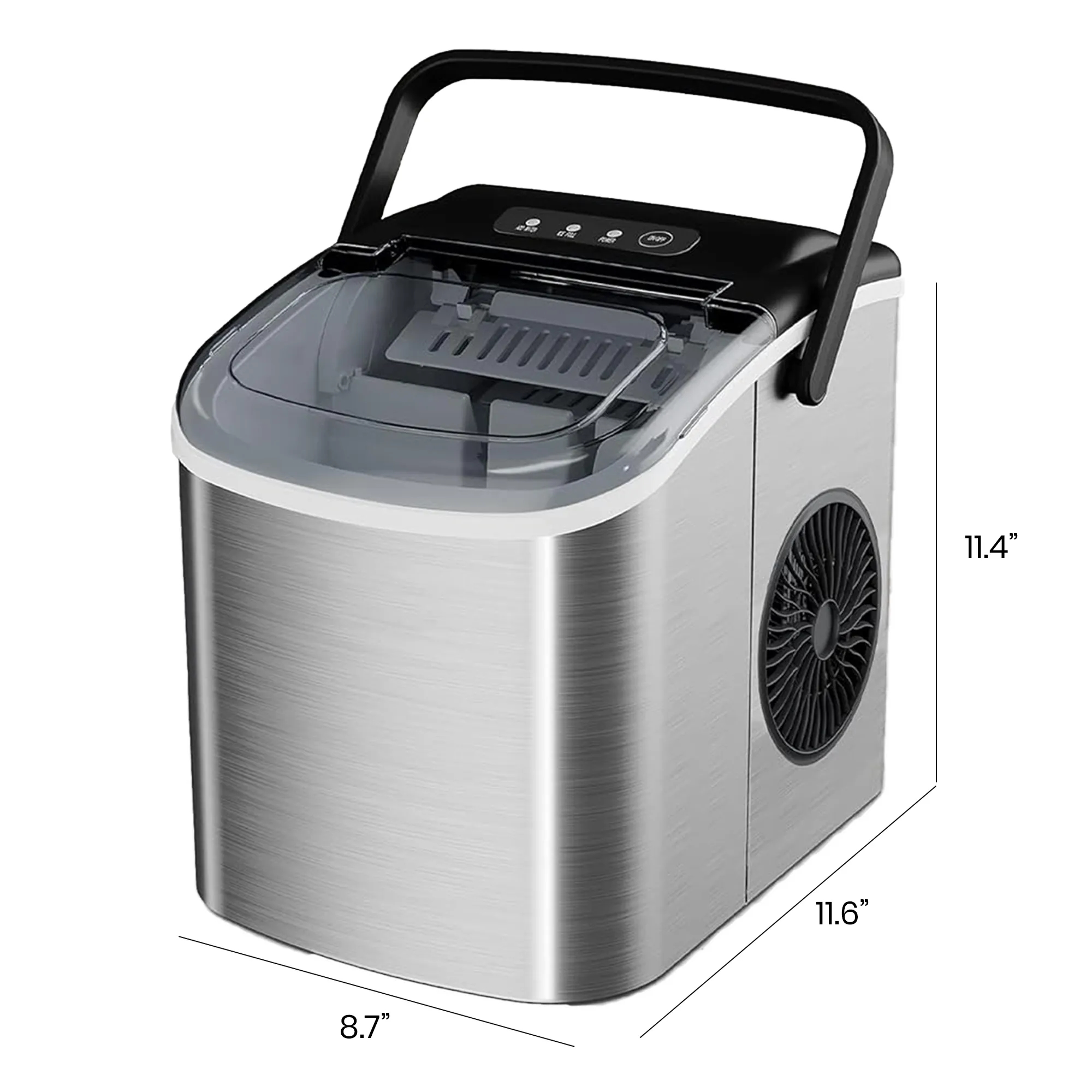 Countertop Ice Maker Machine with Handle 5
