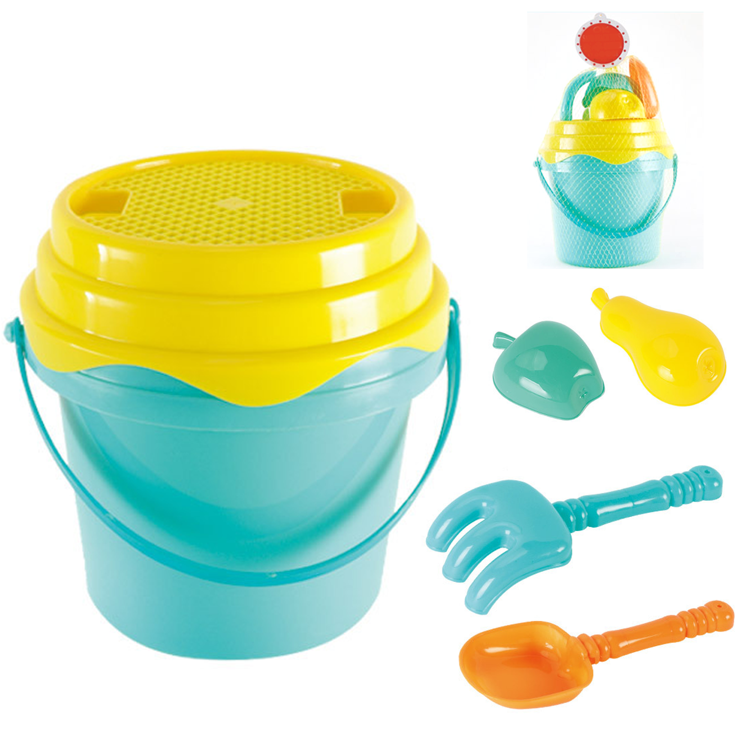 Children's Beach Sand Digging Toy Set 3