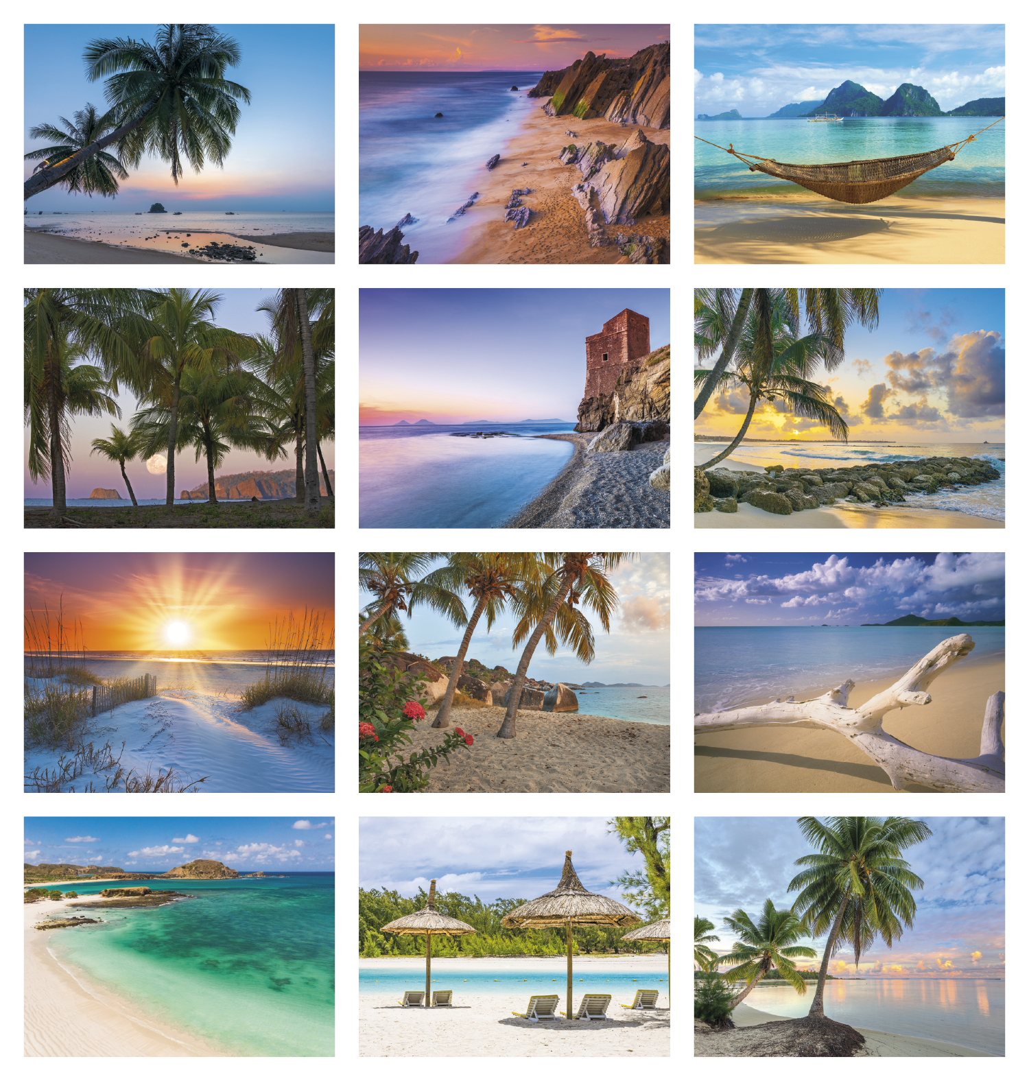 Triumph® Calendars Beaches Calendar 18