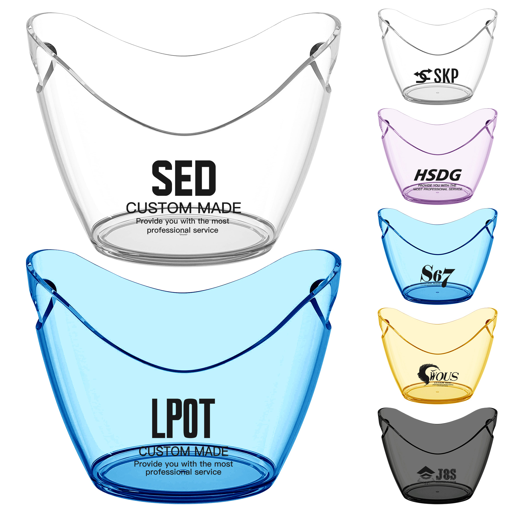 Large Capacity Ice Bucket 8L 4