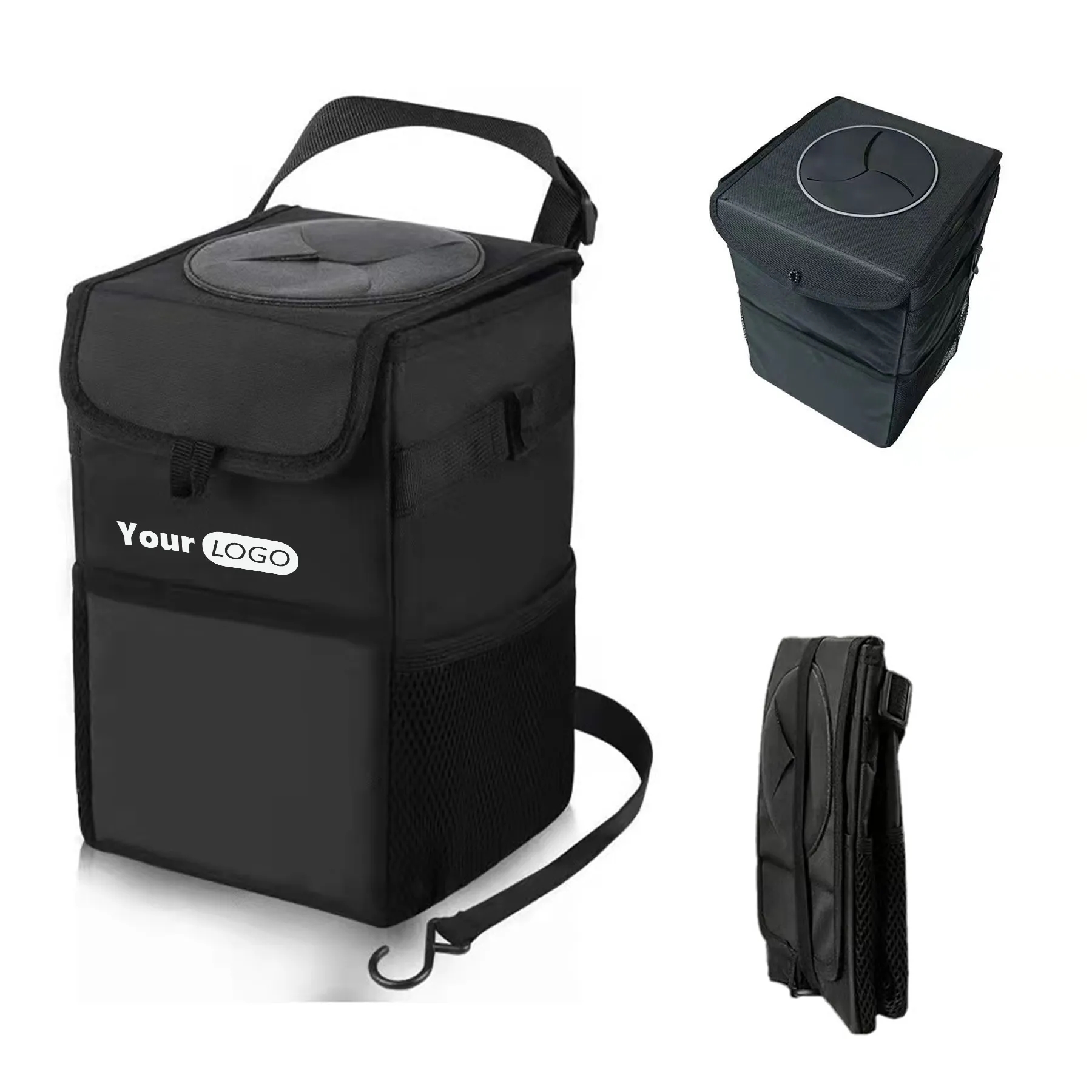 Leather Car Trash Can 4