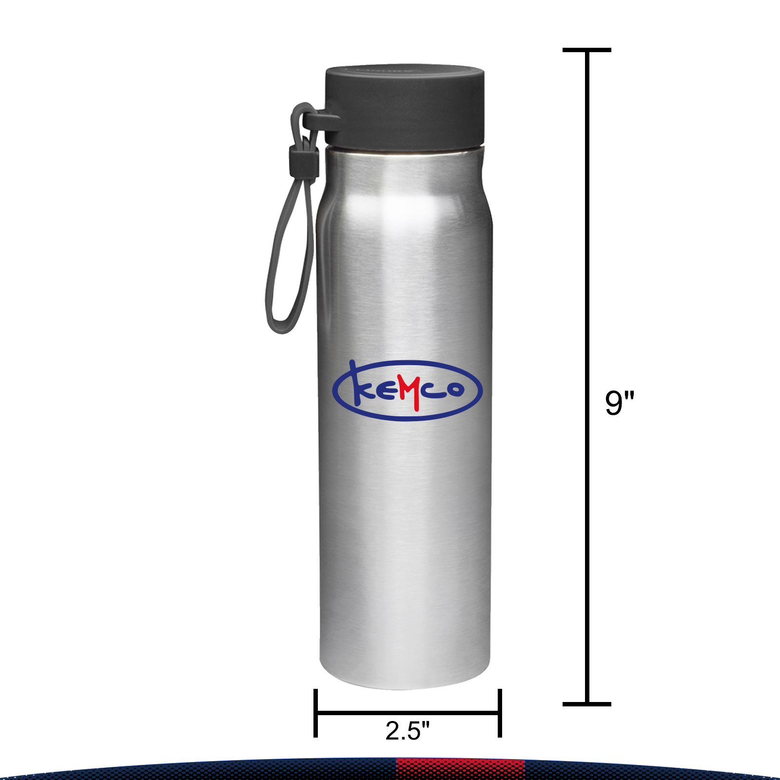 Vodia Stainless Steel Water Bottle - 17 OZ. 2
