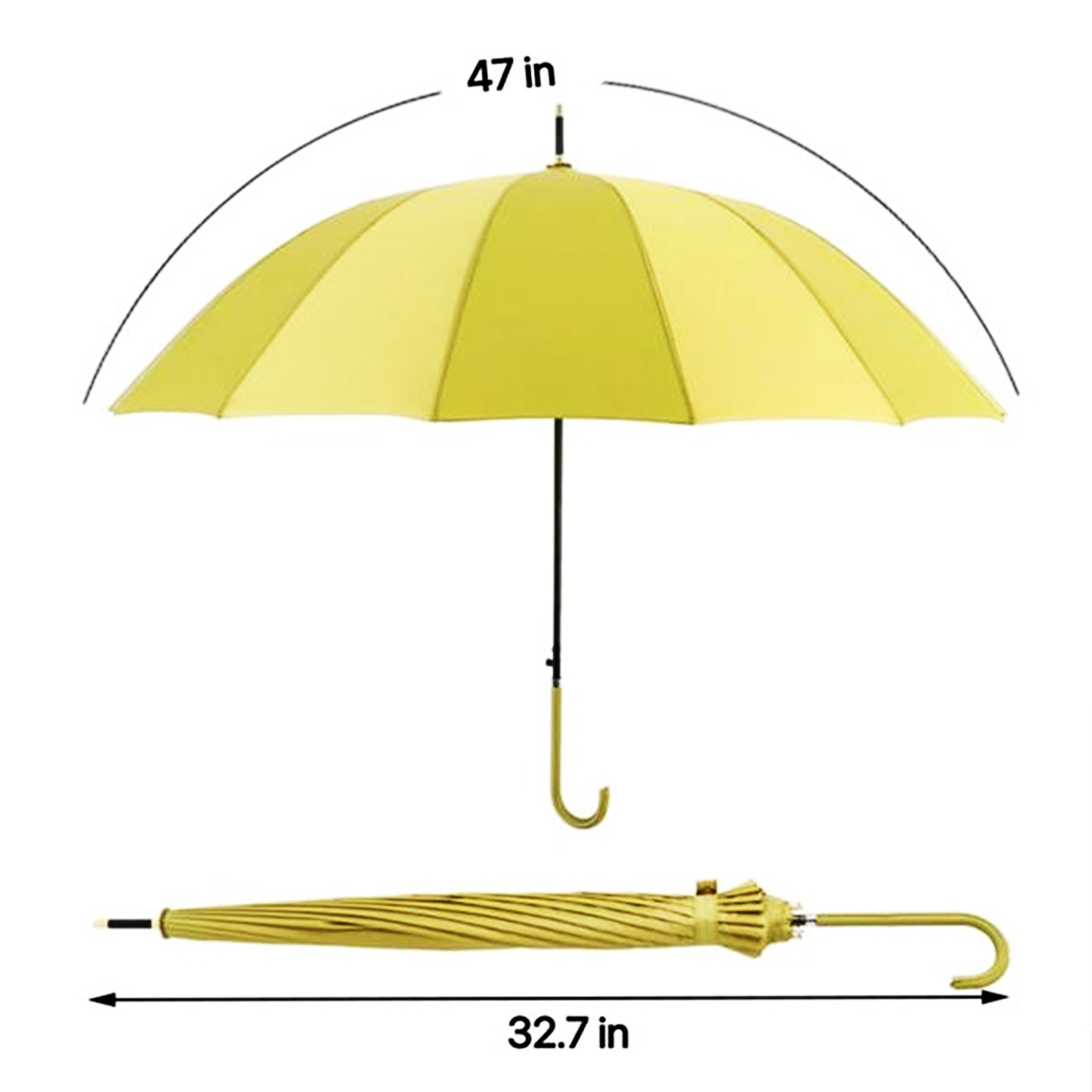 Umbrella With Hook Handle 2