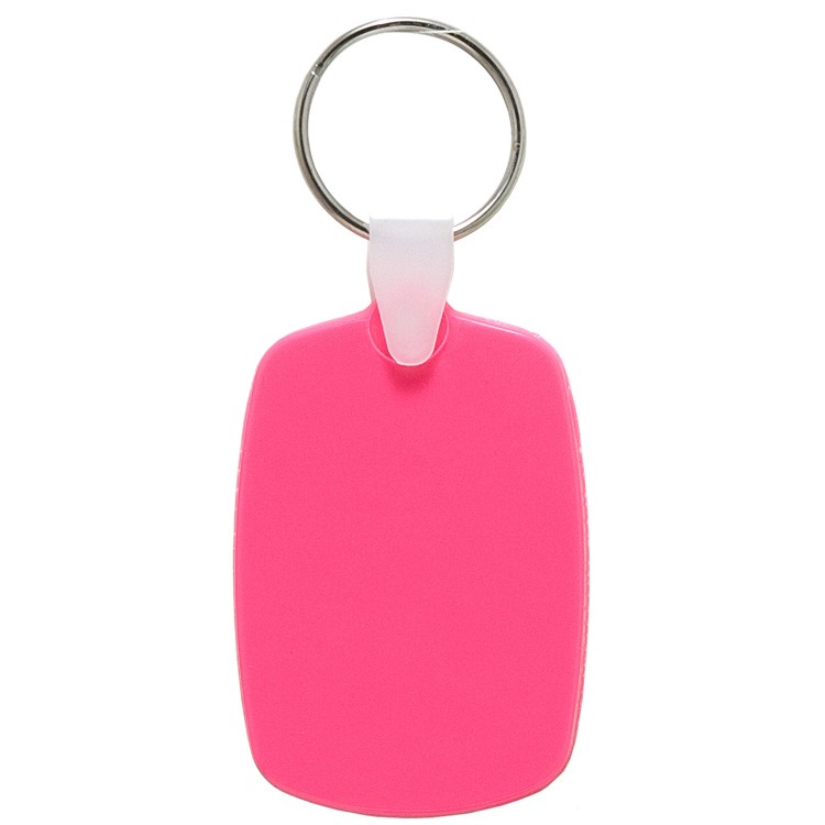 Soft Squeezable Key Tag (Oval) 9