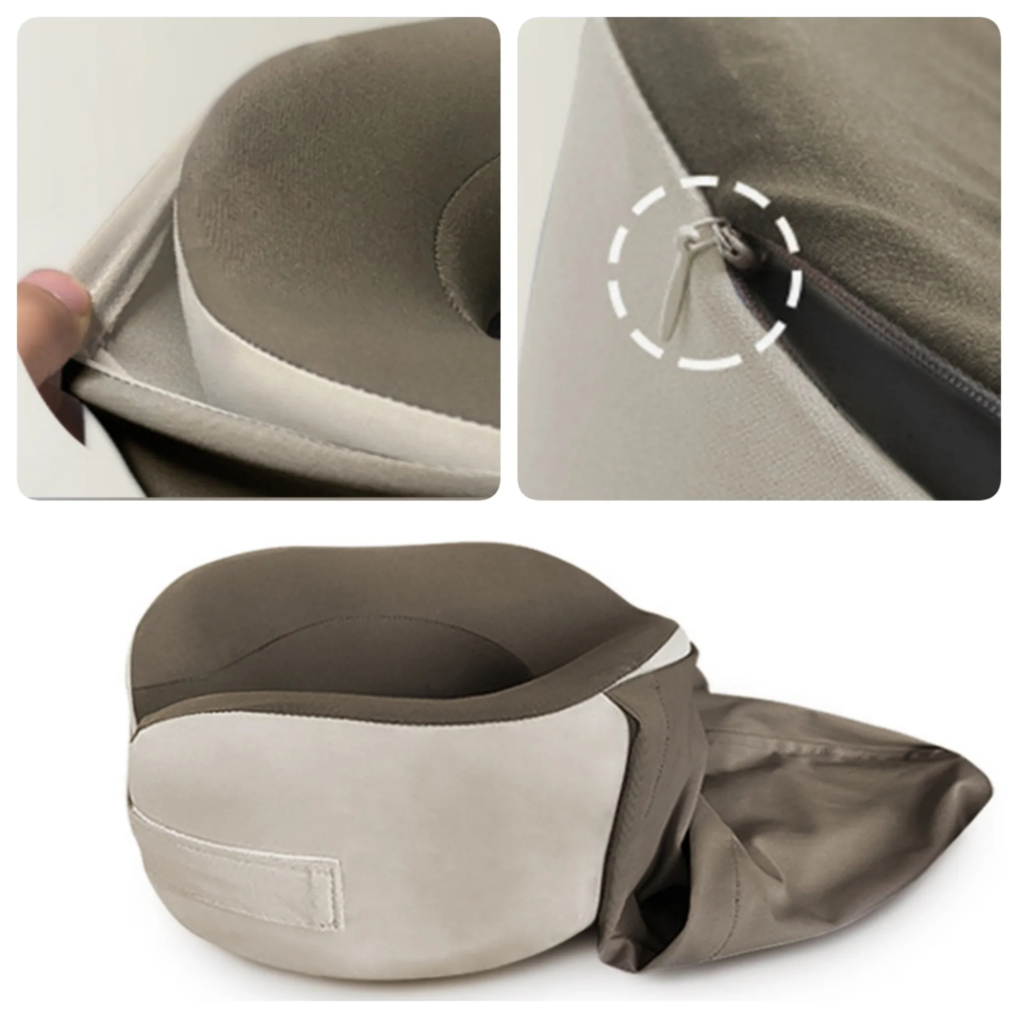 Hooded Neck Travel Pillow 3