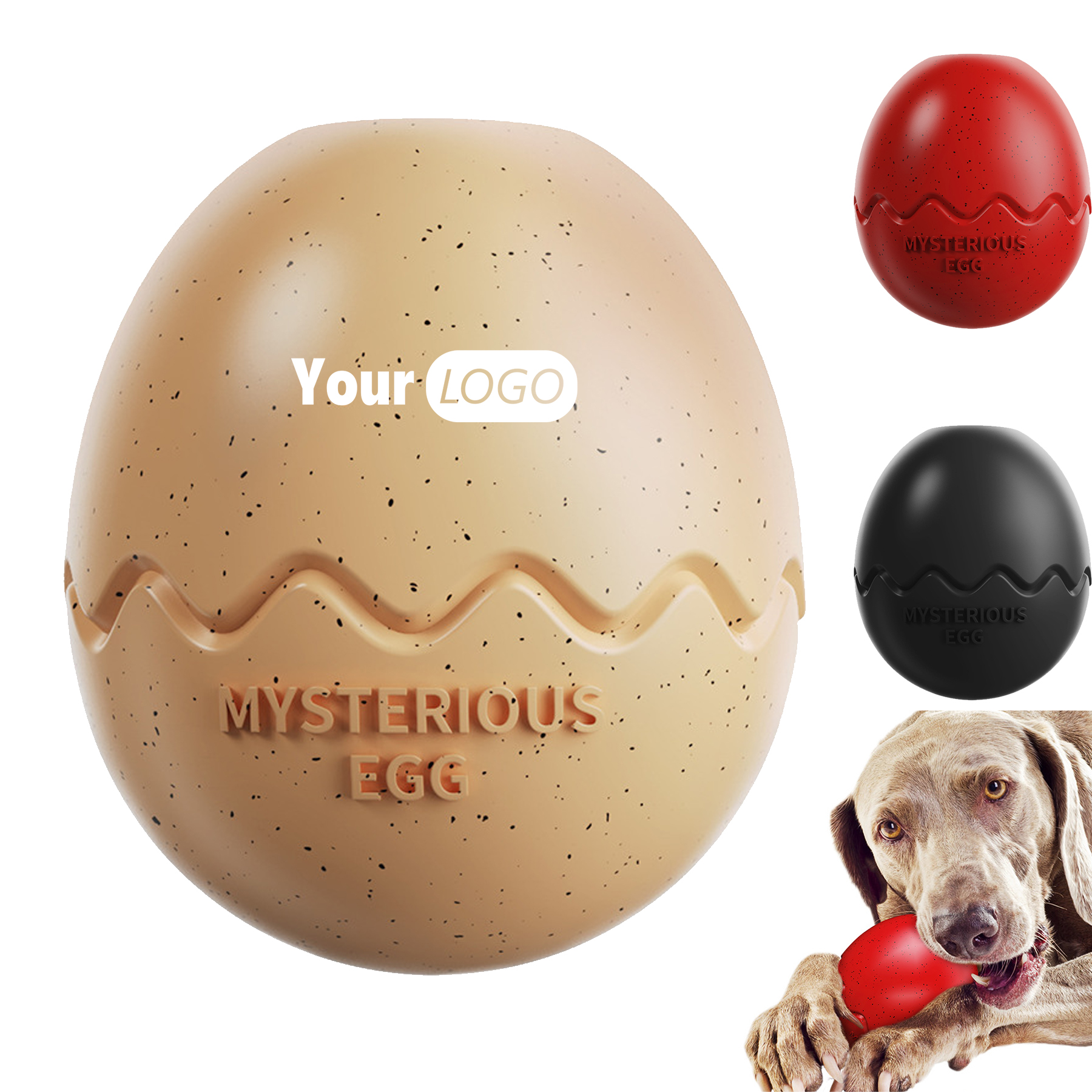 Plastic Aggressive Chewers Dog Toy Ball 7