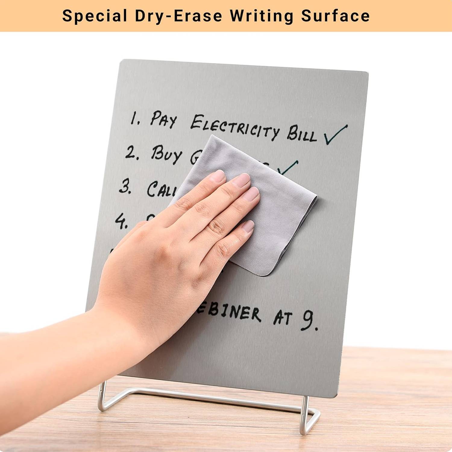 Magnetic Display Compact Tabletop Bulletin Board 3