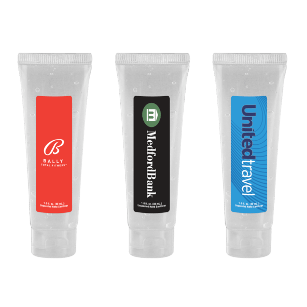1 oz Squeeze Tube Clear Sanitizer 4