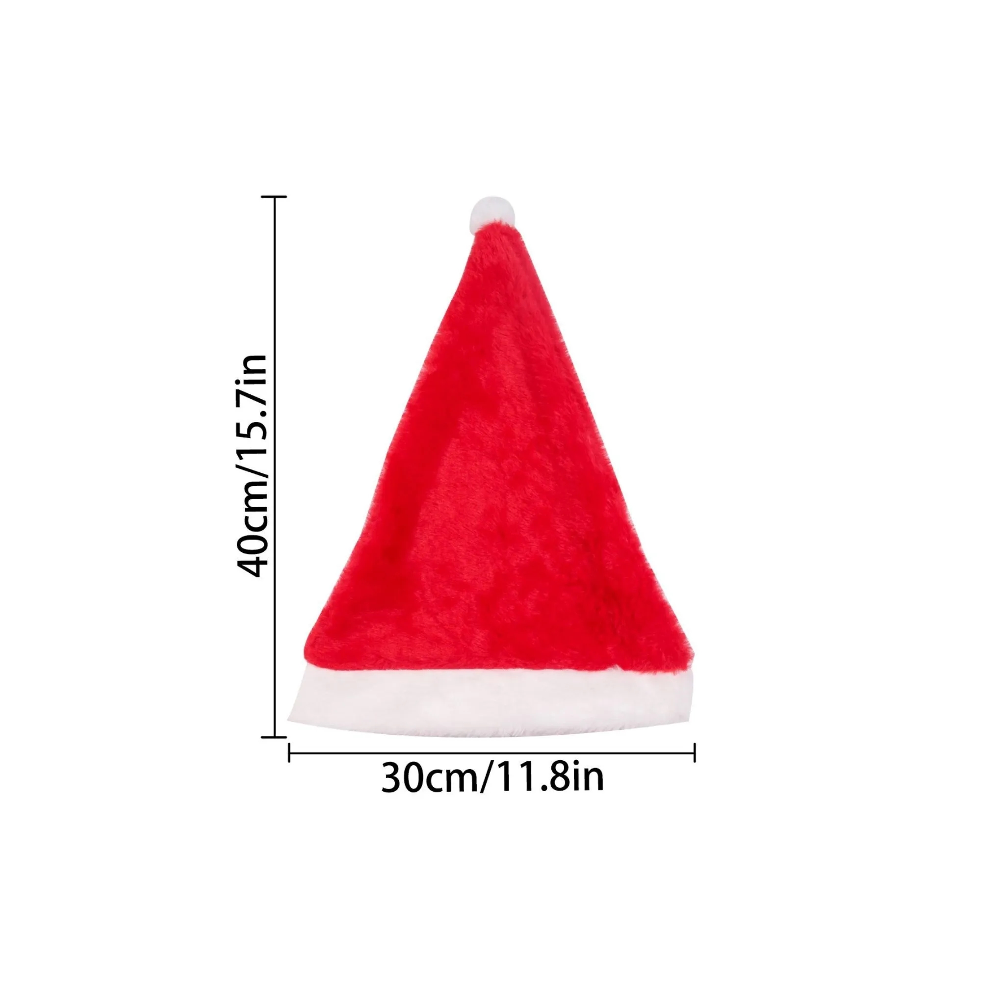 Short Pile Christmas Hat 4