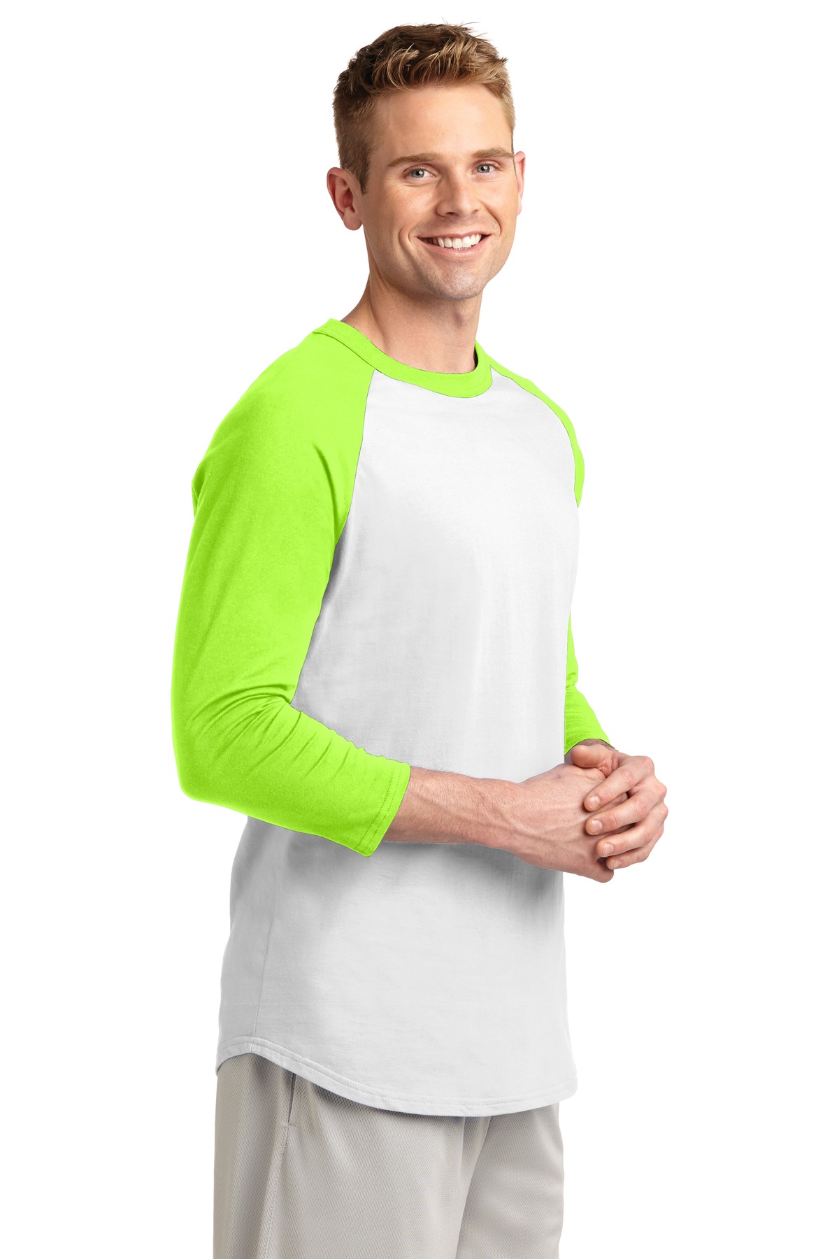 Sport-Tek Colorblock Raglan Jersey. T200 41