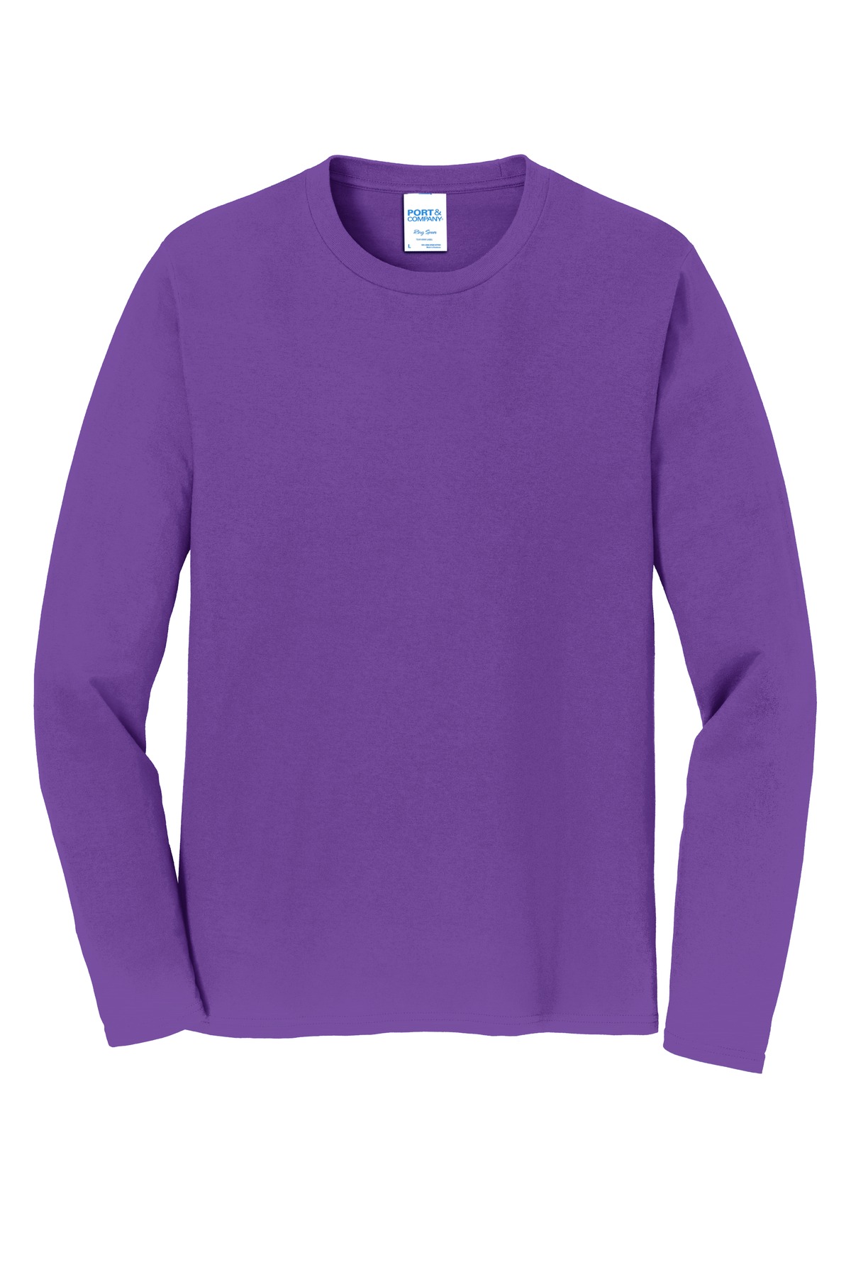 Port & Co Long Sleeve Fan Favorite Tee. PC450LS 92