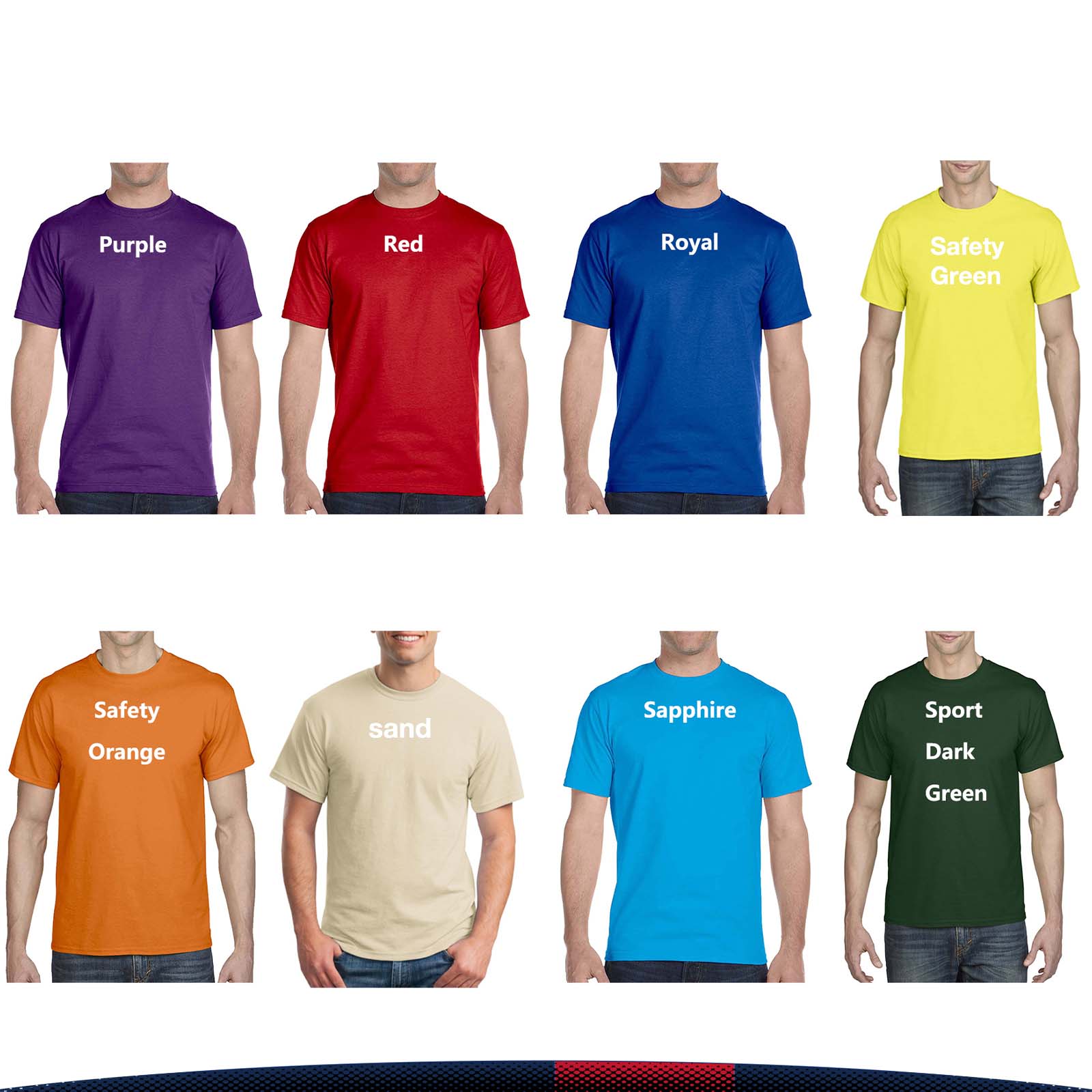 Gildan® Cotton/Polyester Moisture Wicking T-Shirts 7