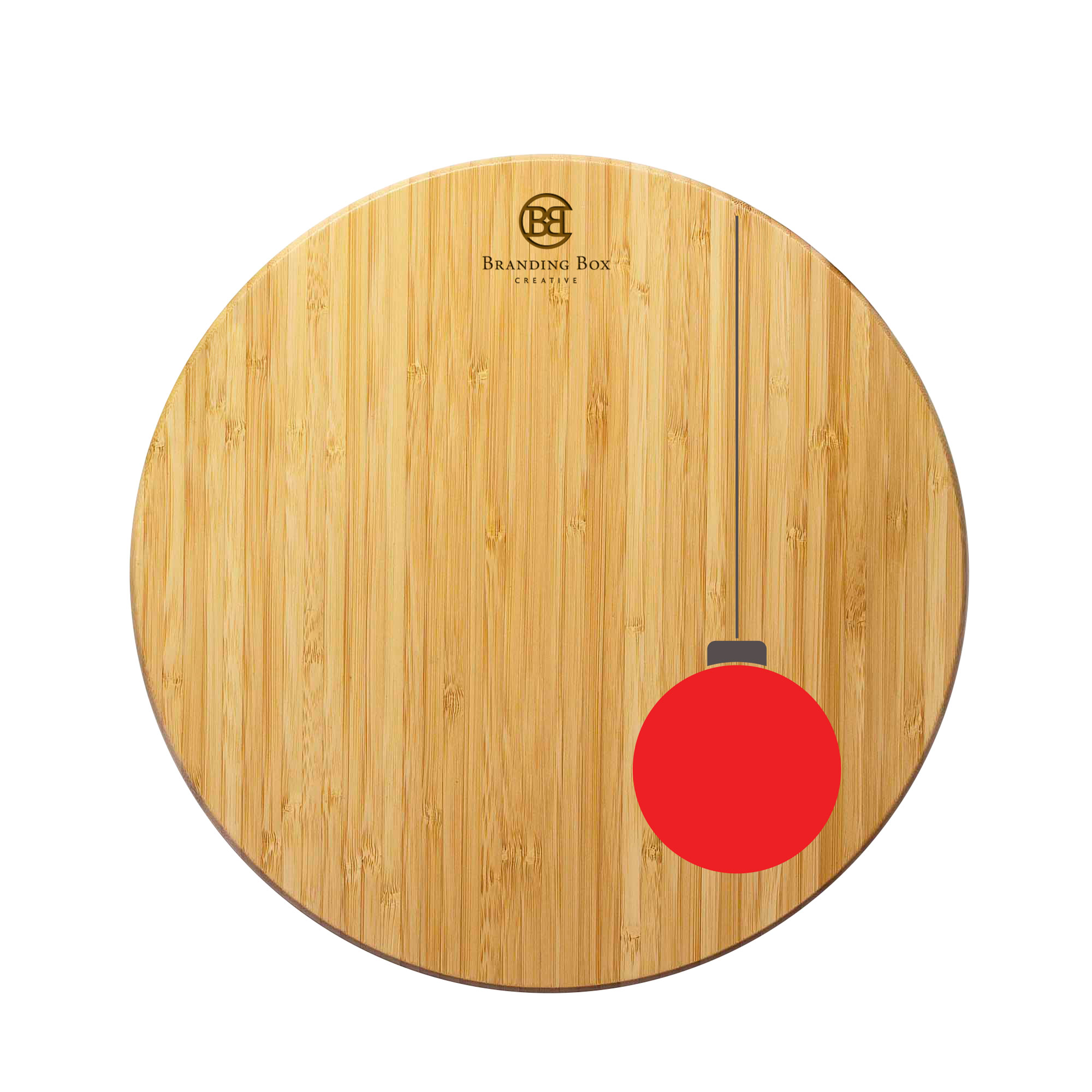 Decorative Holiday Ornament Cutting and Serving Board(Seasonally Available)