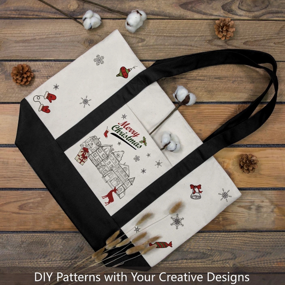 Canvas Boat Tote, custom tote bag with logo imprint 2