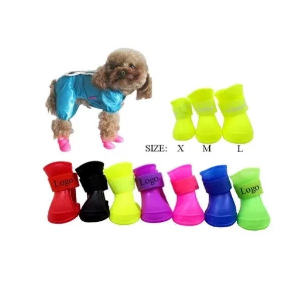 Silicone Anti-Slip Waterproof Pet Shoes 2