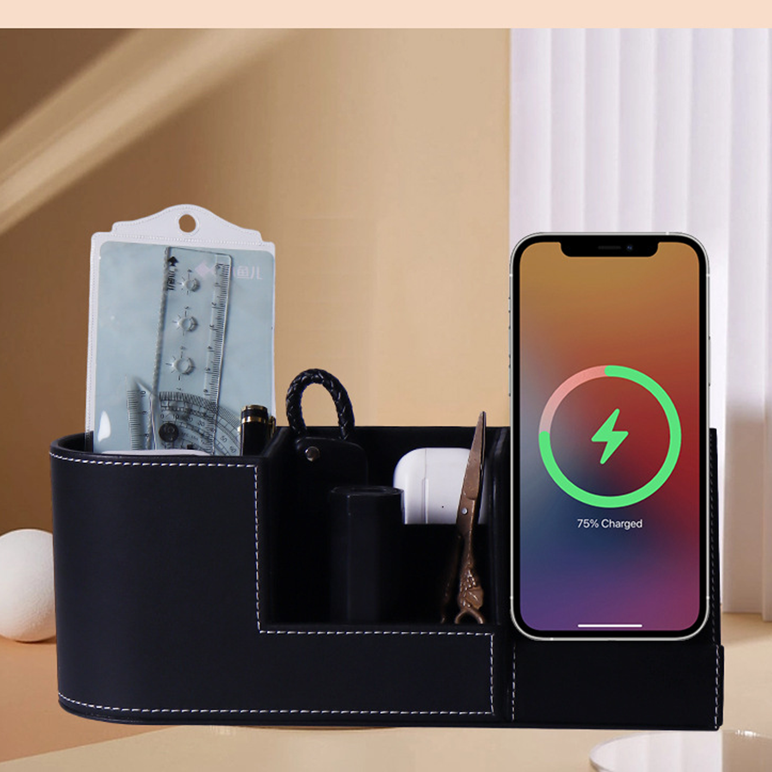 Wireless Charging Desk Organizer 1