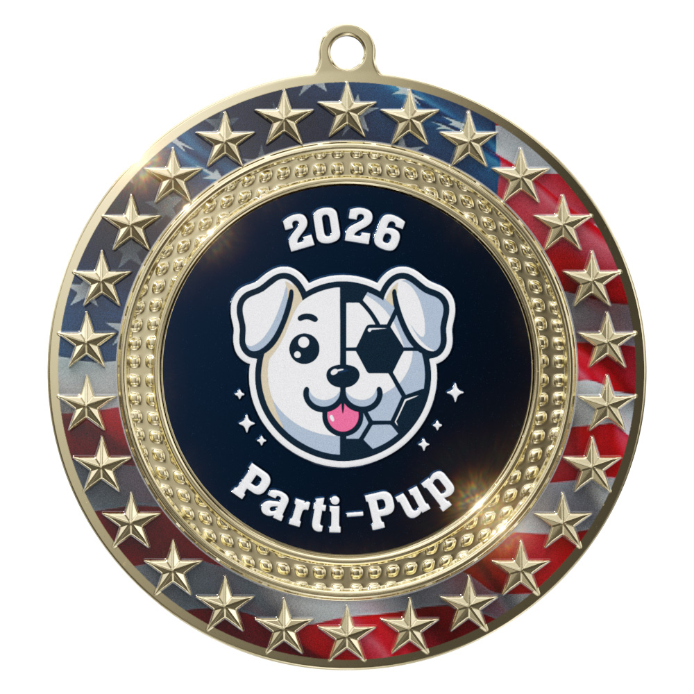 Express Vibraprint® Patriotic Insert Medallion 4
