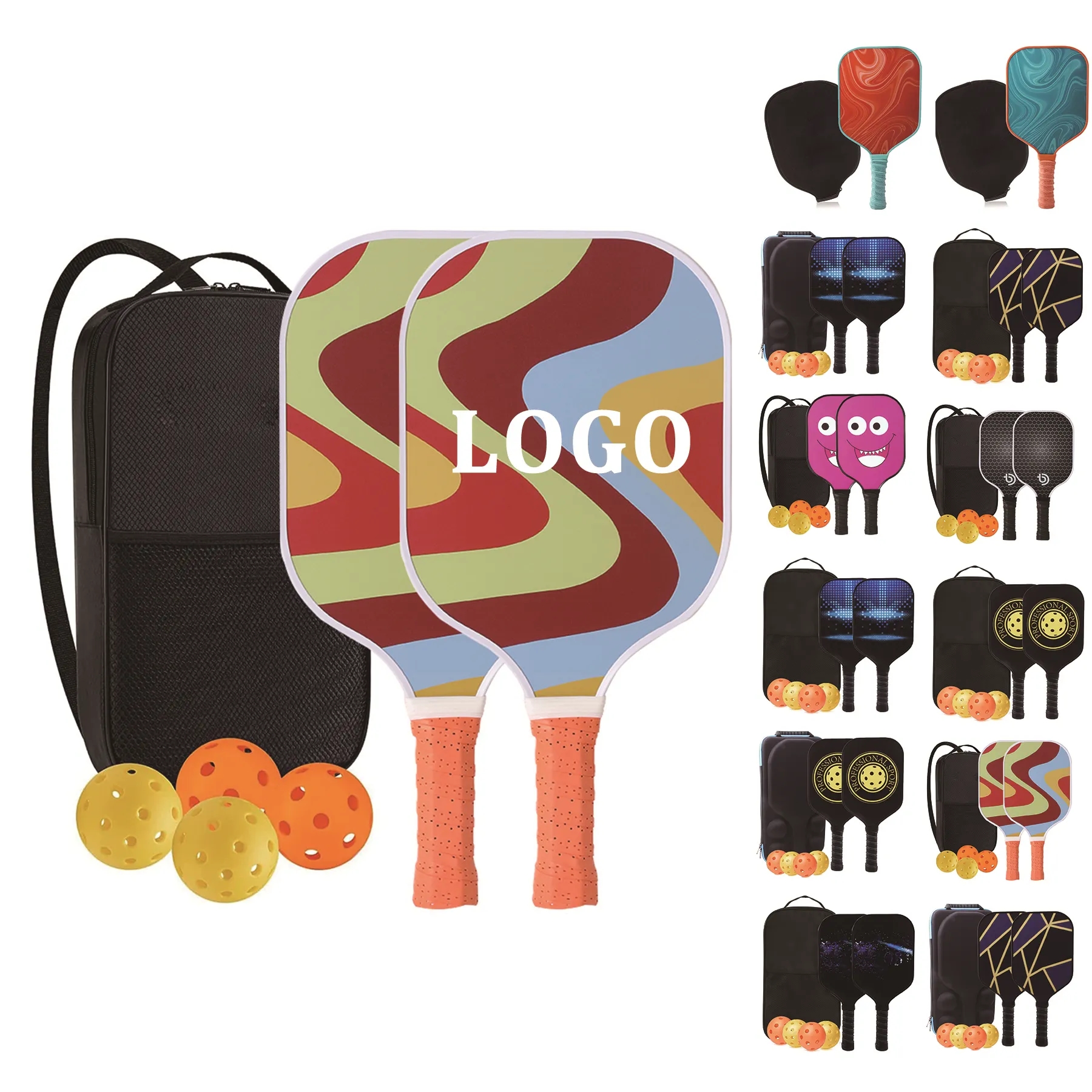 Fiberglass Pickleball Racket Set 20