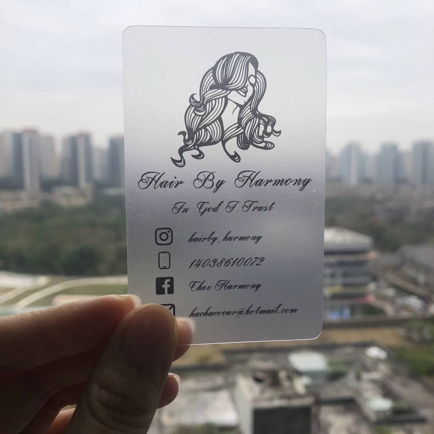 PVC Business Name Card 5
