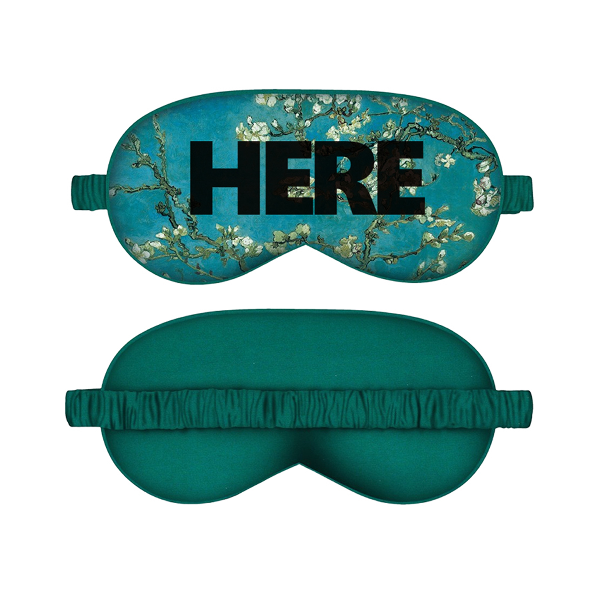MOQ50 Personalized Cotton Padded Sleep Eye Mask 1