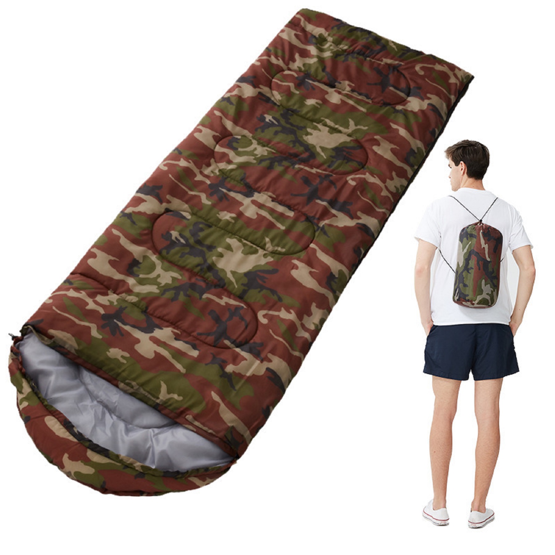 Backpacking Camping Sleeping Bag 7