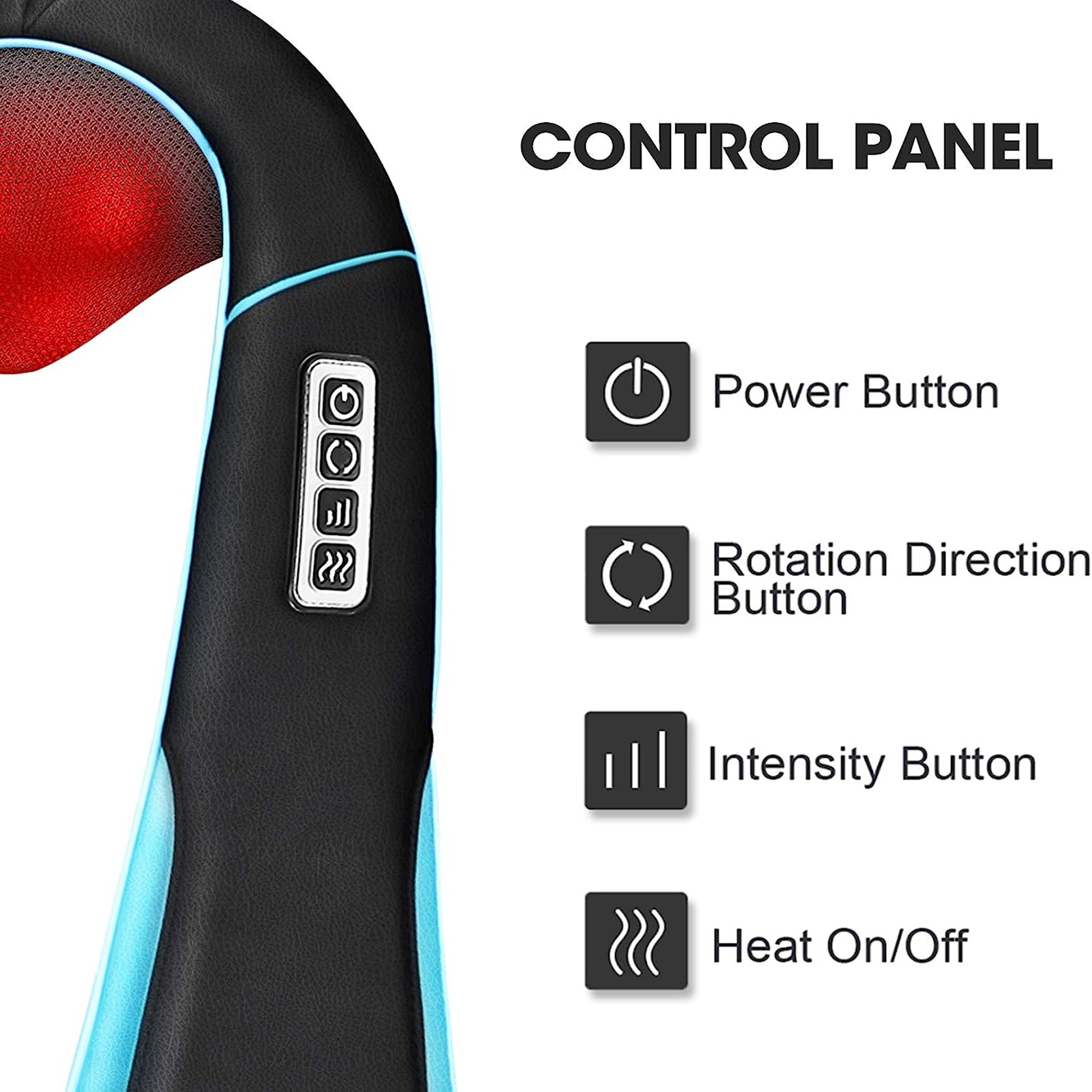 Electric Hating Massager For Neck And Shoulder 5