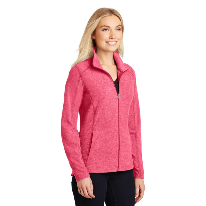Port Authority Women's Heather Microfleece Full-Zip Jacket. 38