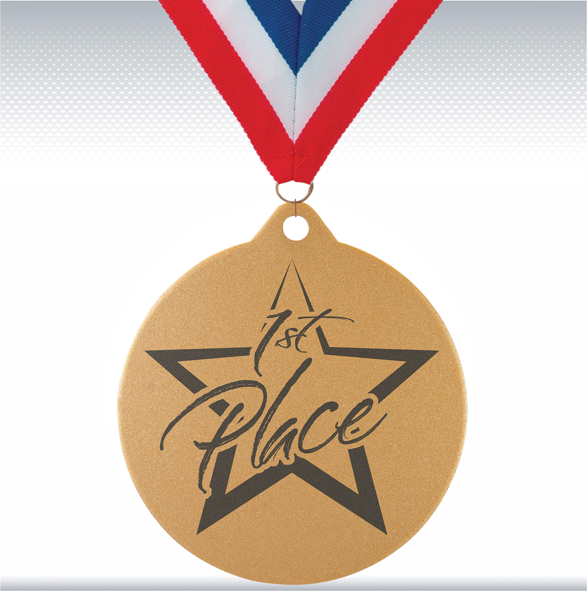 2" Bronze Laserable Medal 8