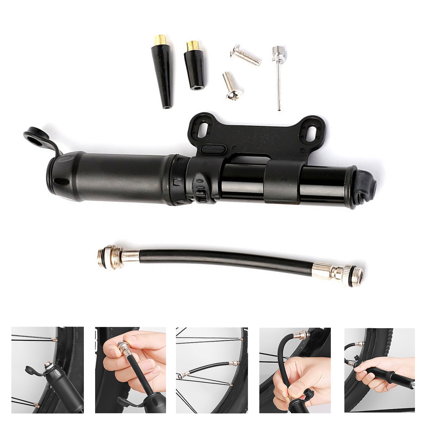 Multifunction Mini Bike Pump 1