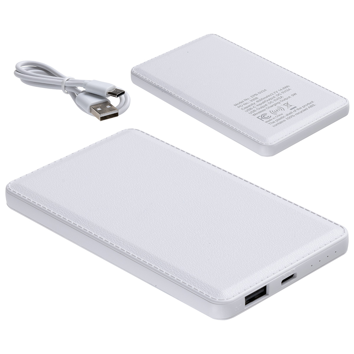 Sovereign 4000mAh Wireless Charging Power Bank with Recycled Case 15