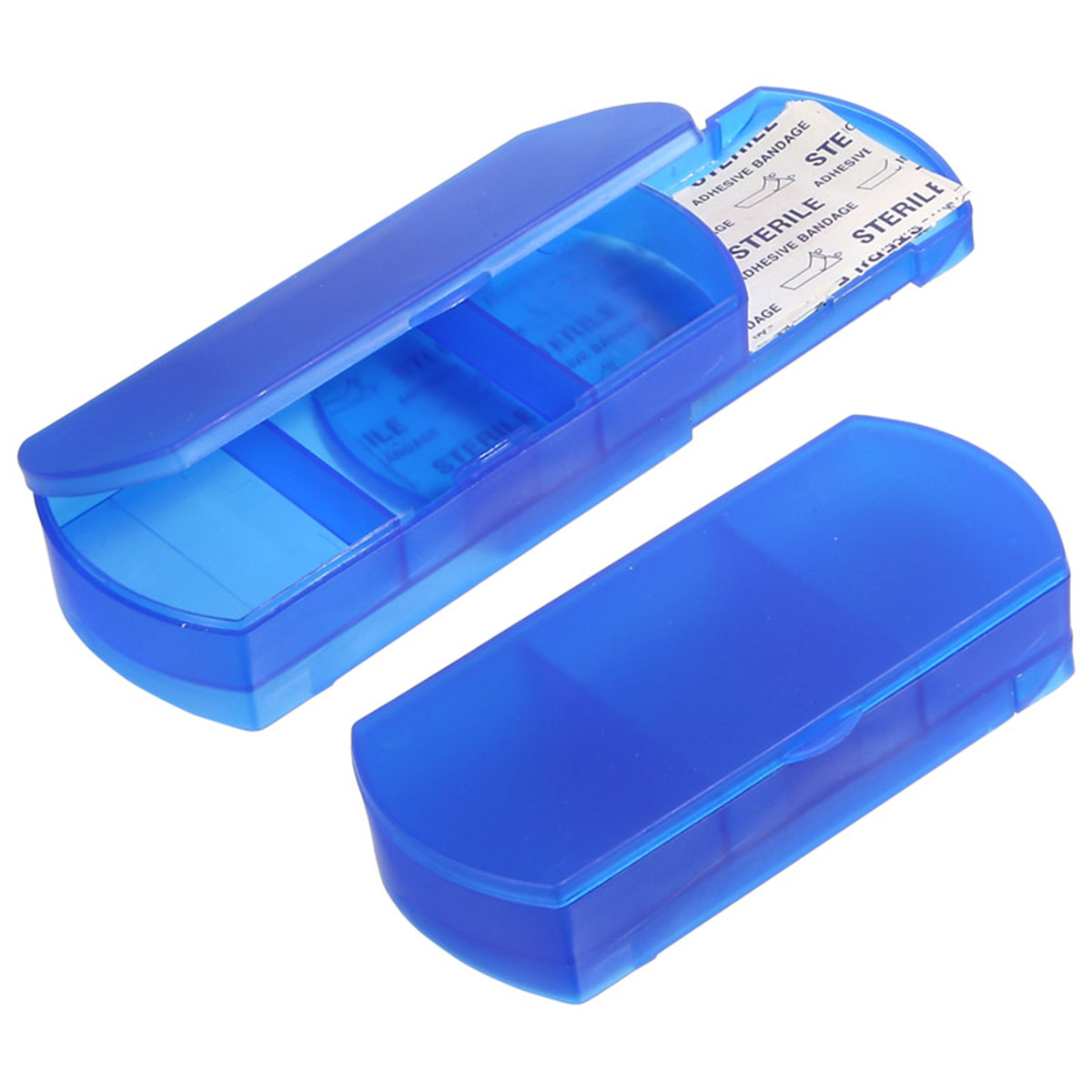 Health Case Bandage Holder Pill Box 18