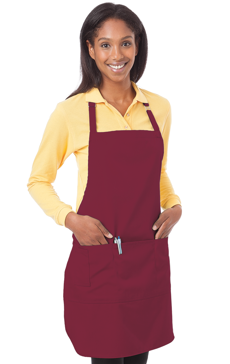 Scotchgard Treated Twill Bib Apron 21