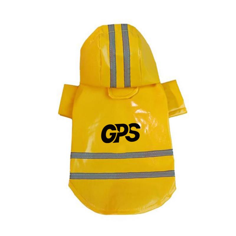 15 3/4 " Reflective Raincoat For Dogs 5