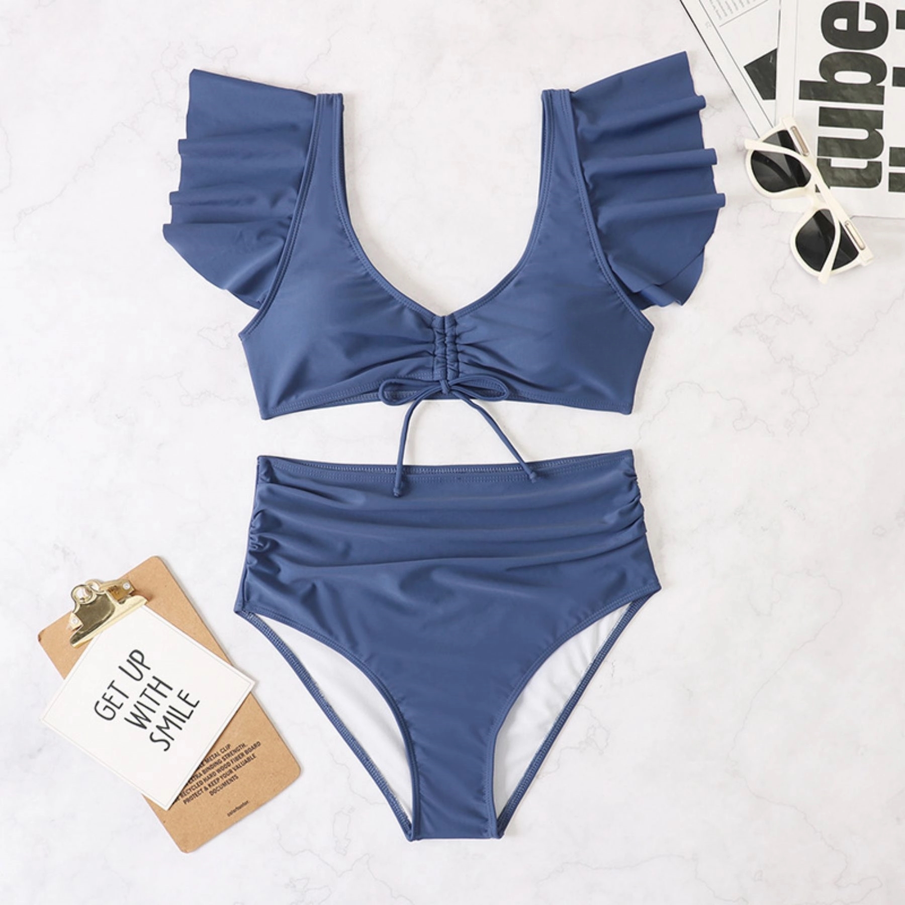 Women Bikini Set Push Up Waisted 2 Piece Swimsuits 6