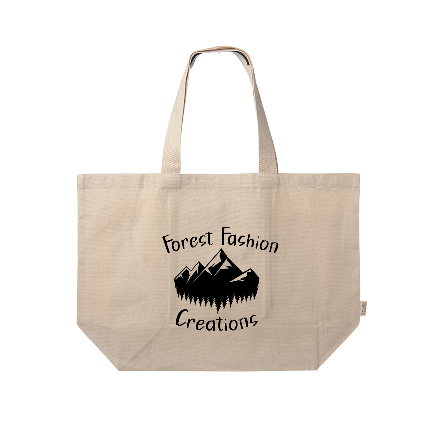 Eco Jumbo Tote Bag (2 Color Imprint) 8