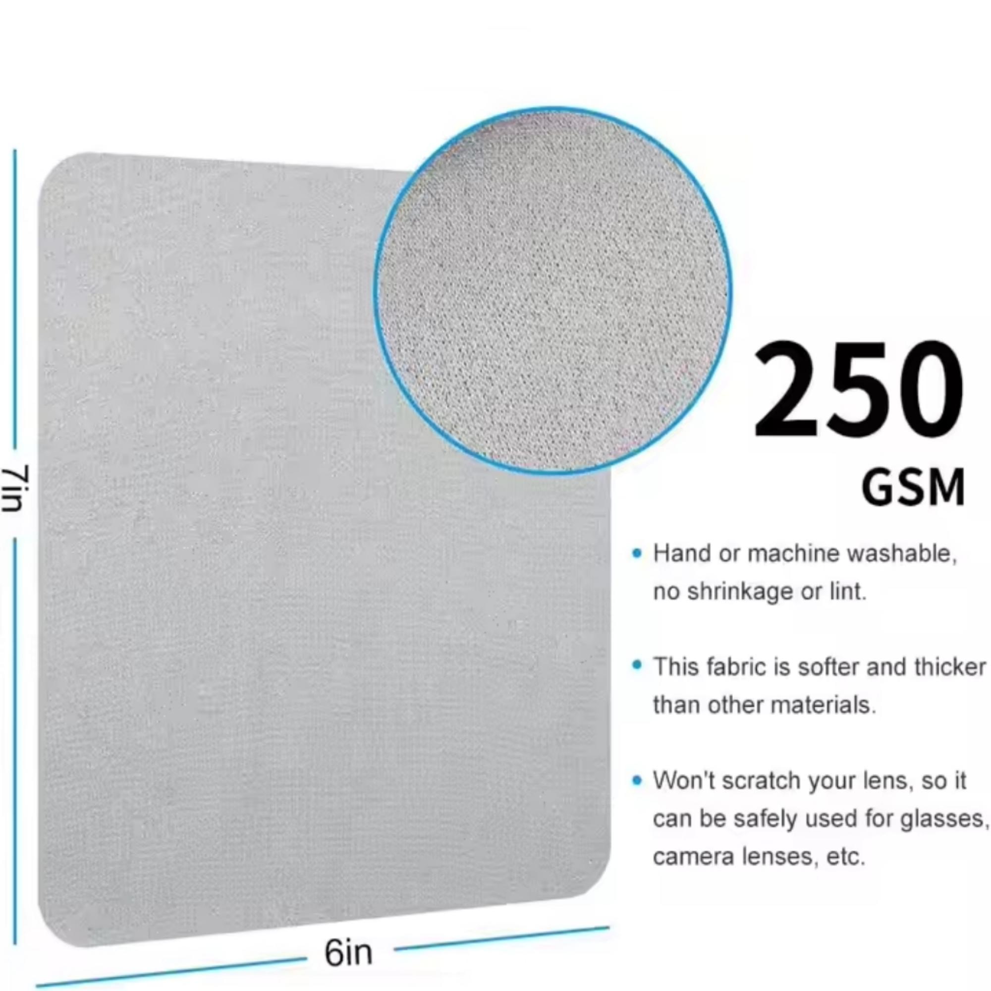 MOQ:10pcs Microfiber Suede Lens Cloth 6