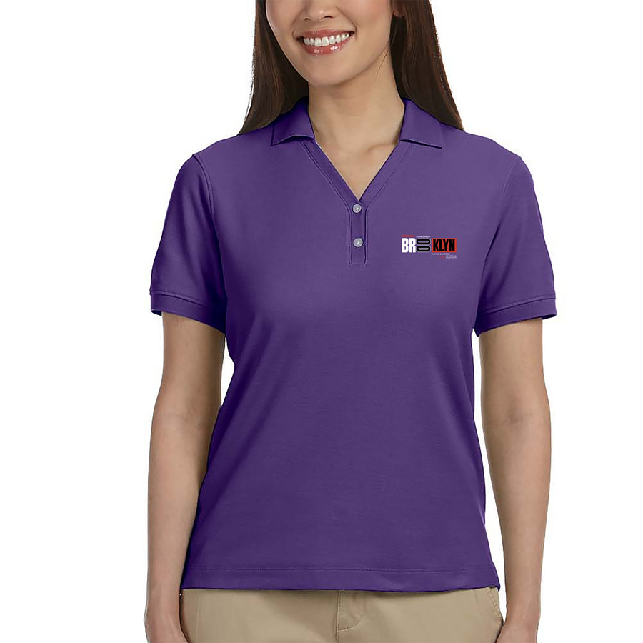 Devon & Jones Ladies' Short-Sleeve Y-Collar Polo Shirts 16