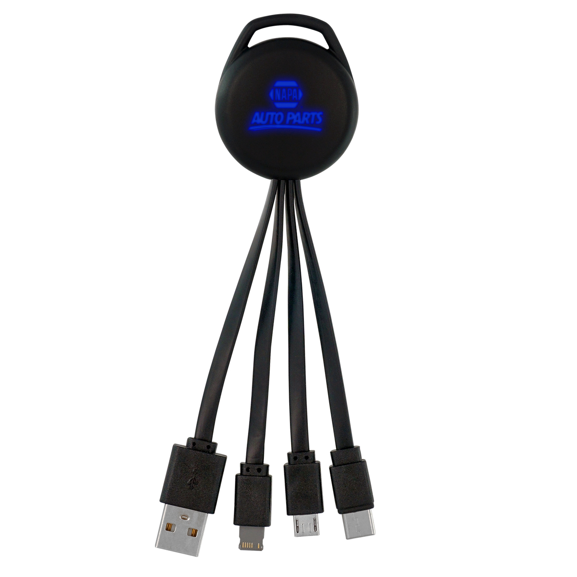 COLOR LIGHT UP VIVID 3-IN-1 CHARGING CABLE 7