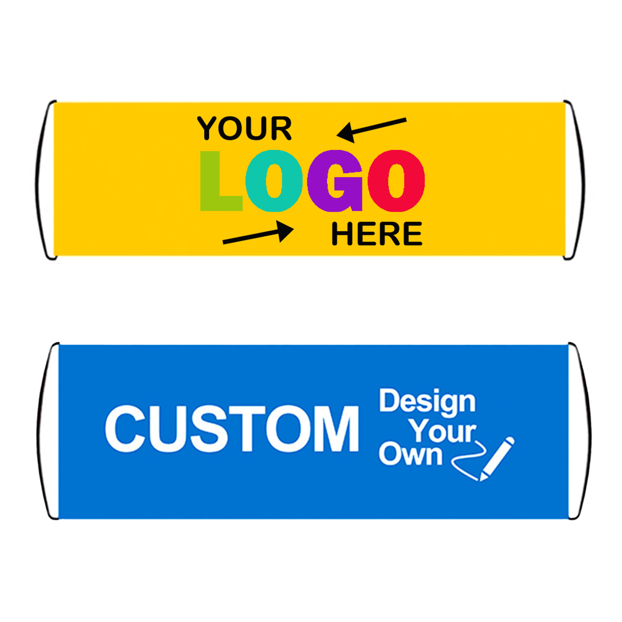 Handheld Pull Banner Flags For Sports Event Cheering 2