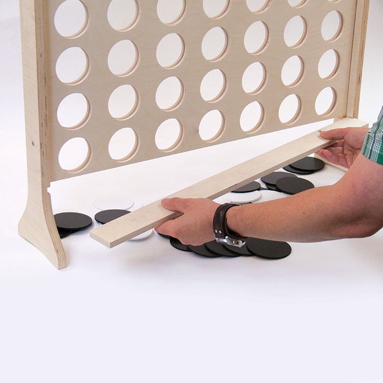 Four In A Row Game - Oversized (Imprinted, Custom Color Finish) 4