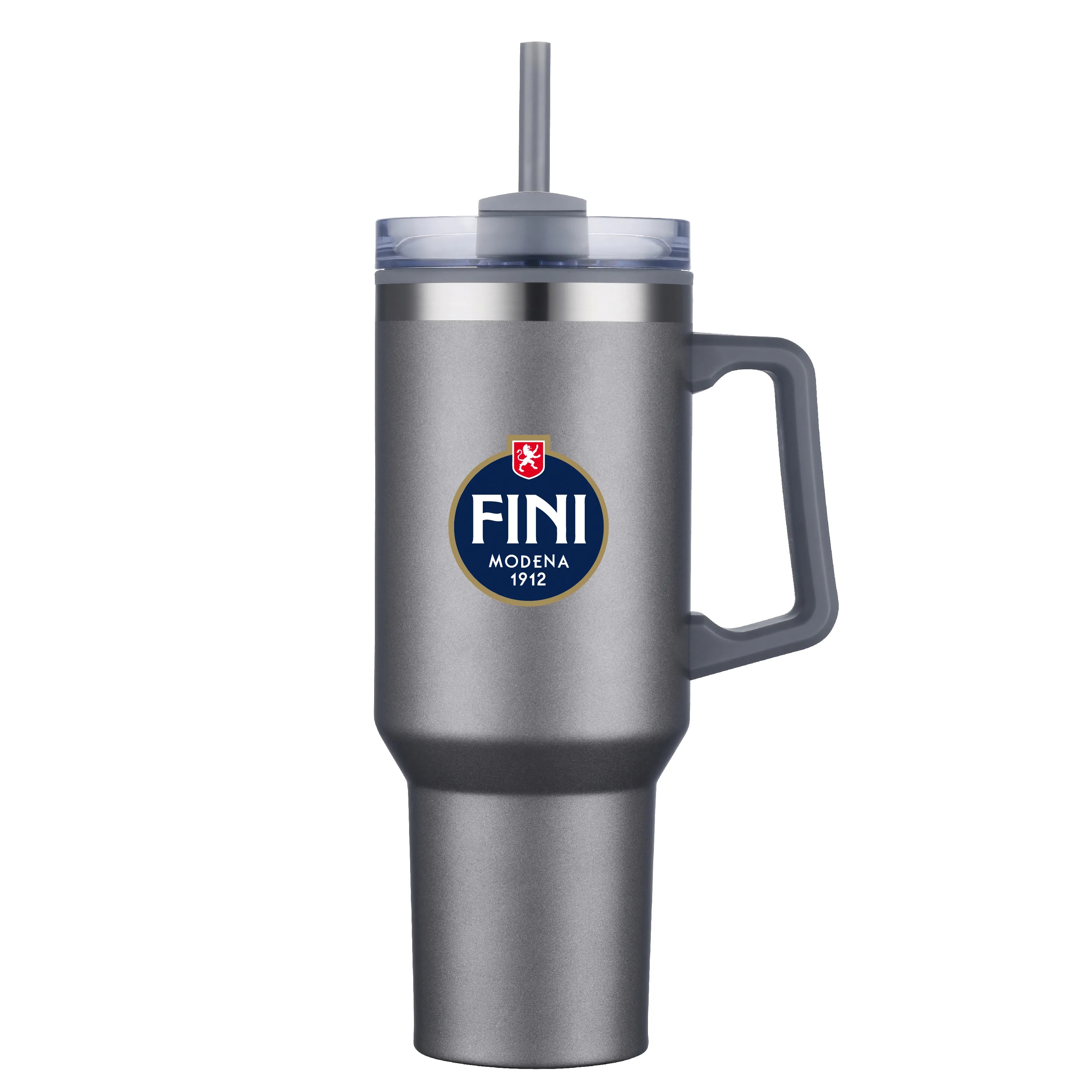 THE HIDRATOR II- 40 oz. S/S TRAVEL MUG WITH HANDLE AND STRAW 6