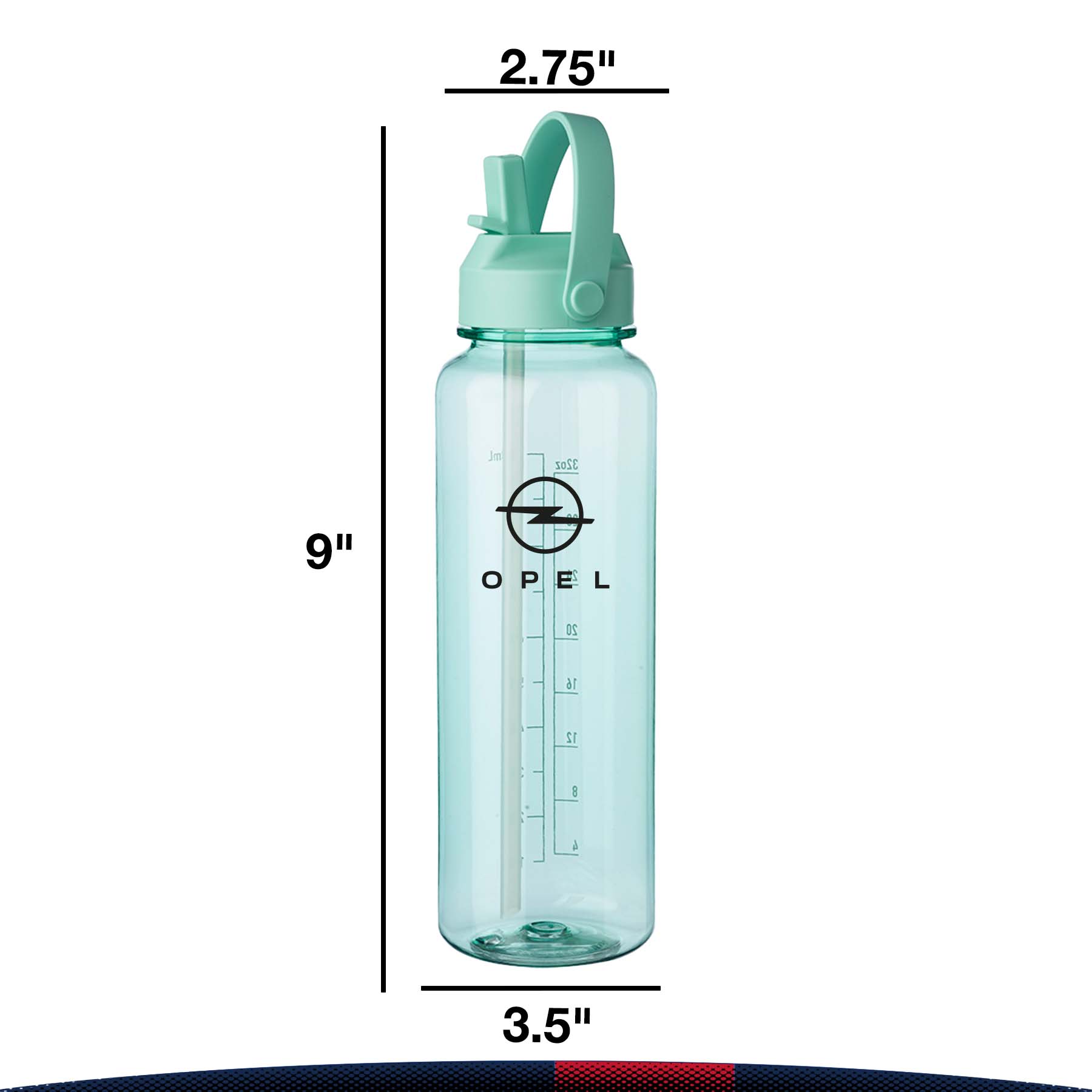 40.5 oz. Astey Plastic Water Bottle 6