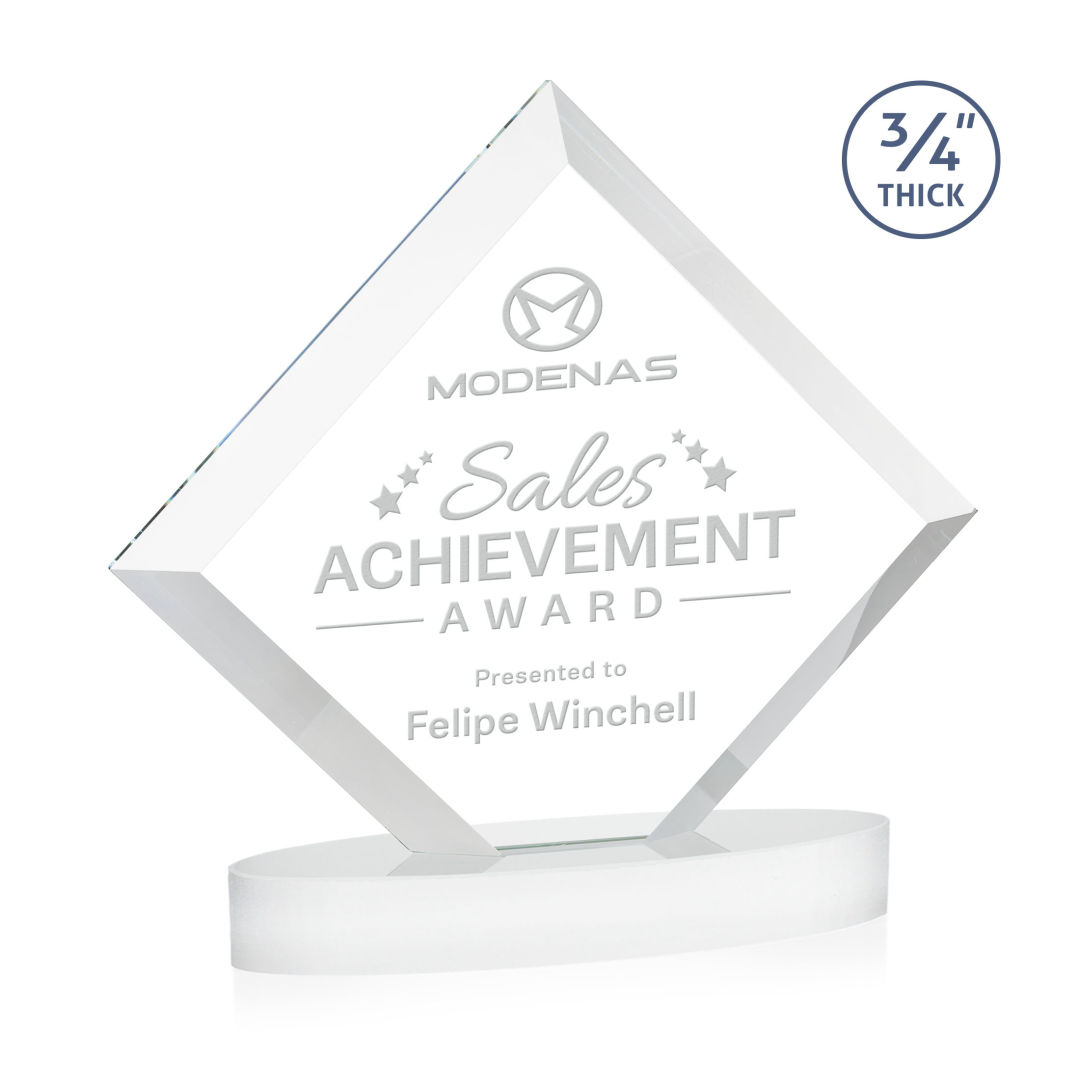 Belaire Award on Alberton Base - White 7